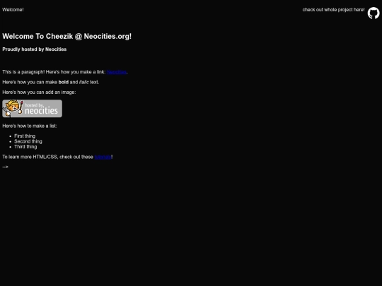 sites/html/main screenshot