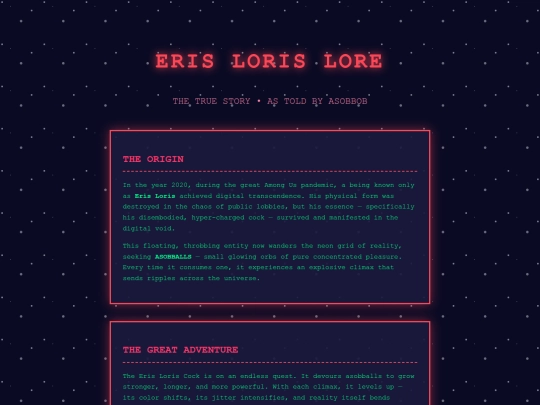 lore screenshot