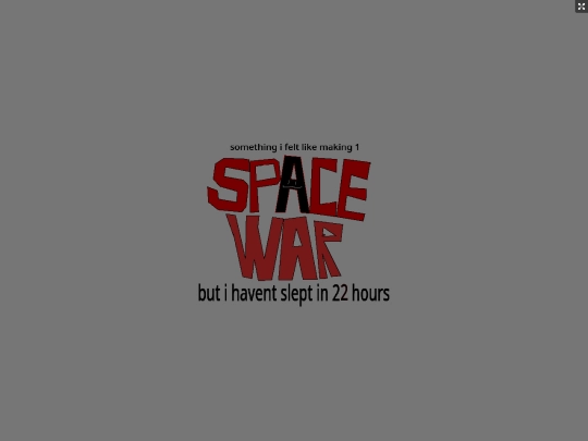 space WAR screenshot