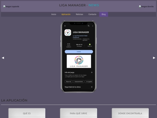 html/aplicacion screenshot