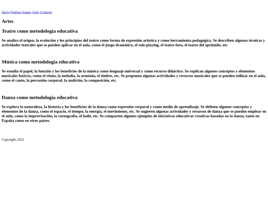 artes screenshot