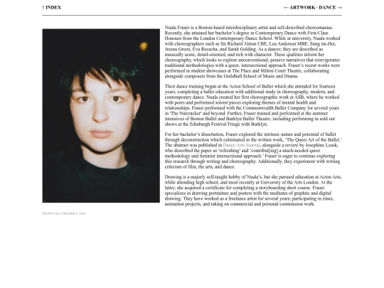 page/about screenshot