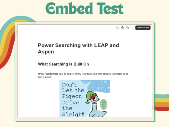 pages/embedexample screenshot
