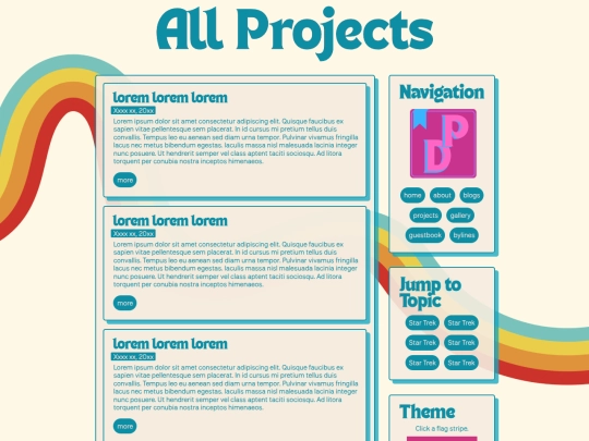 pages/projects screenshot
