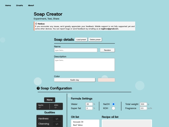 SoapTool screenshot