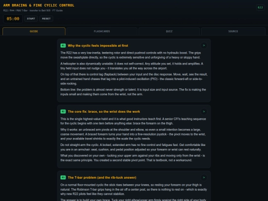 ArmBracingCyclicControl screenshot