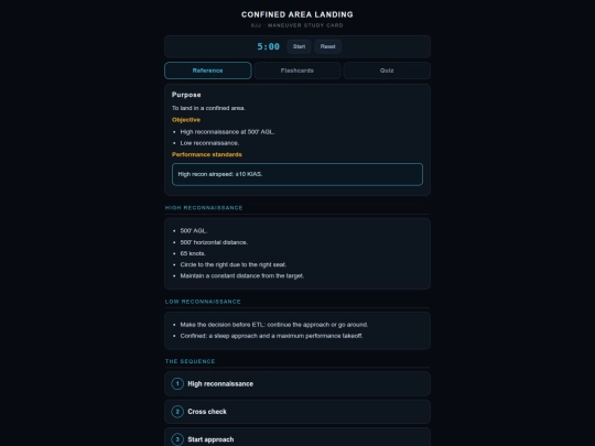 ConfinedAreaLanding screenshot