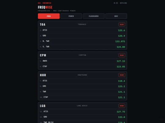 freqwise screenshot