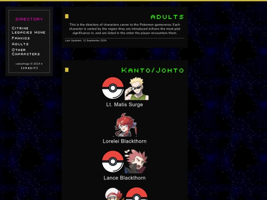 citrineverse/directory/adults screenshot
