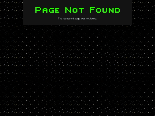 not_found screenshot