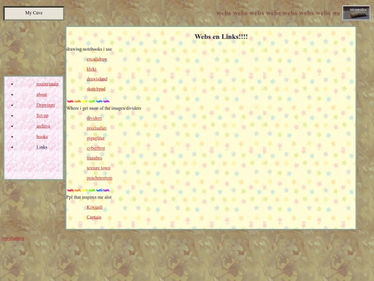 links screenshot