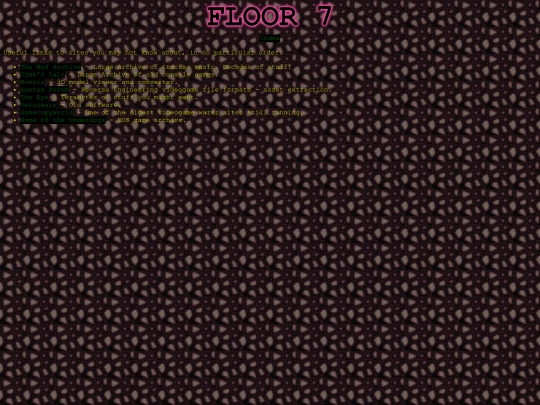 links screenshot