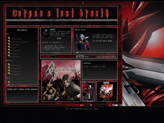 neocities screenshot