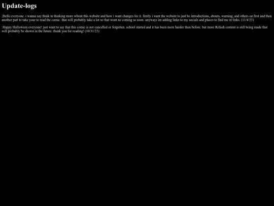 Updatelog screenshot