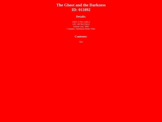 DLX/011892 screenshot