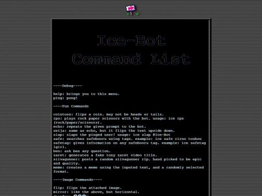 web/icebot screenshot