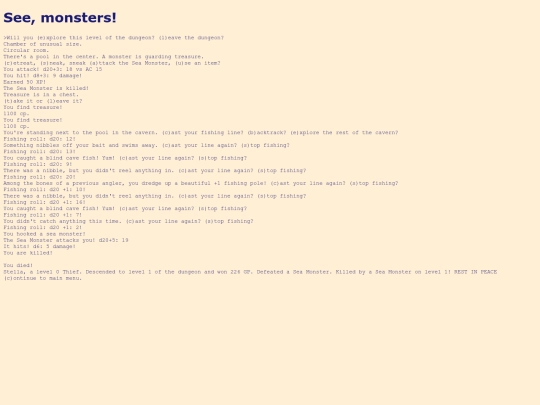 dungeonrobber/adventurelogs/stella screenshot