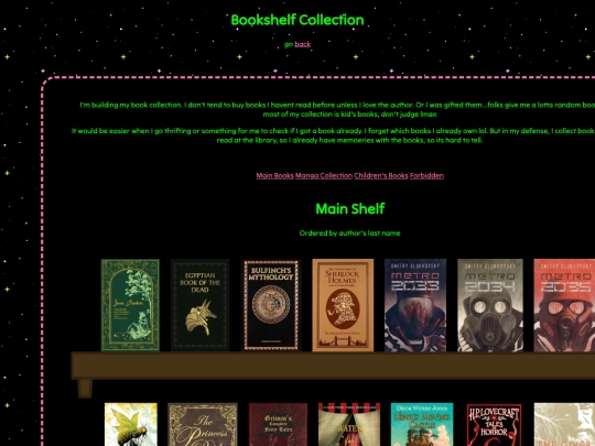 bookshelf screenshot