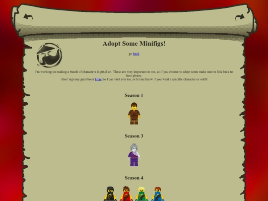 ninjagoadoptables screenshot