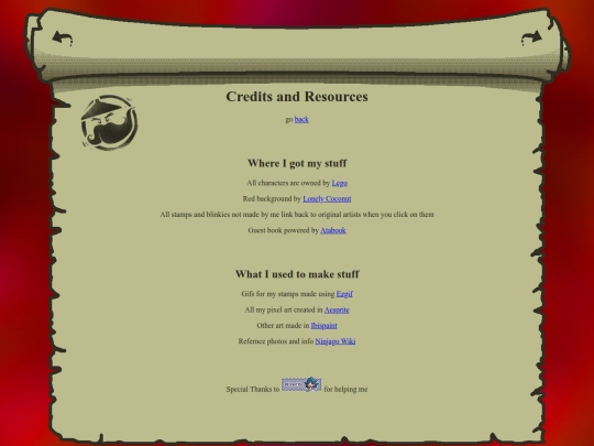 ninjagocredits screenshot