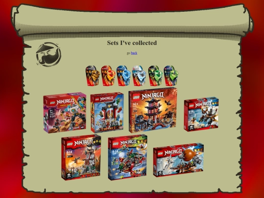 ninjagosets screenshot