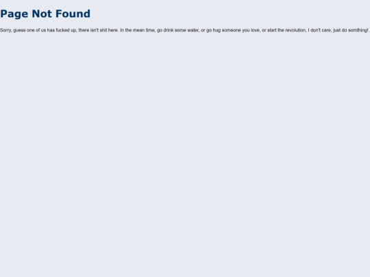 not_found screenshot