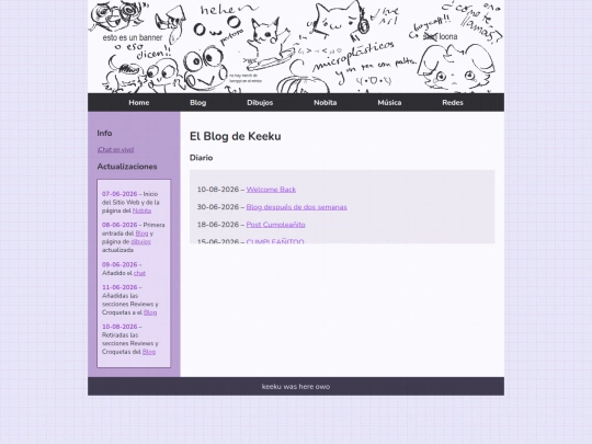 blog screenshot