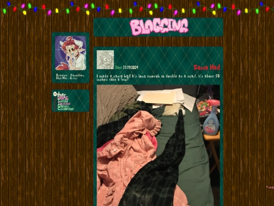blog screenshot