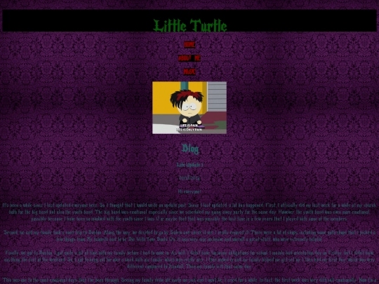 blog screenshot