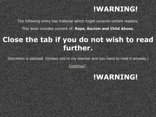 warning screenshot