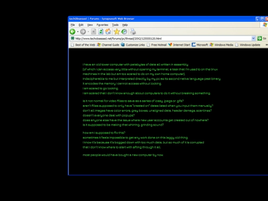 horrid screenshot