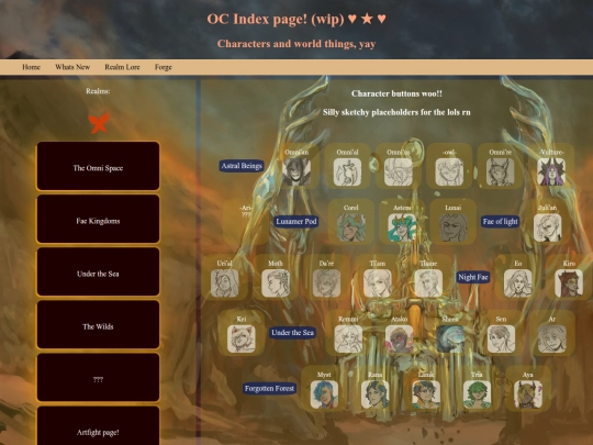 Charas_Stuff/OC_homepage screenshot