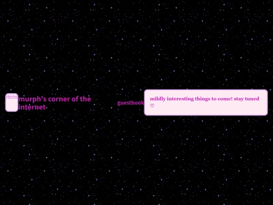 guestbook screenshot