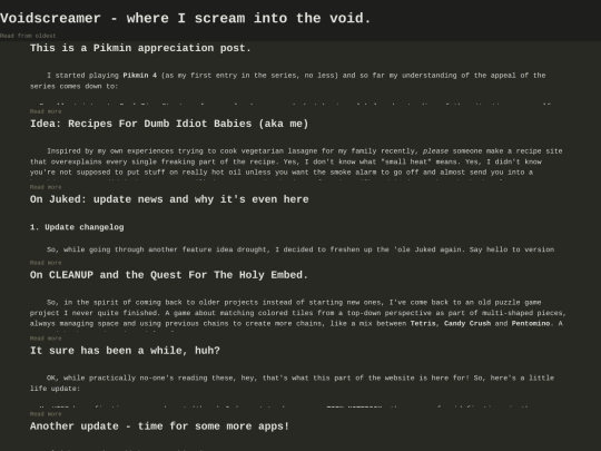 apps/voidscreamer screenshot