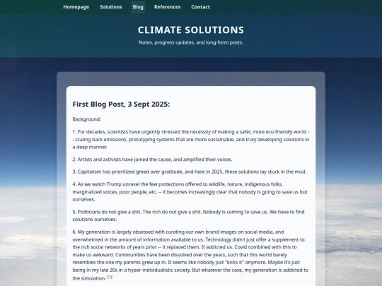 blog screenshot