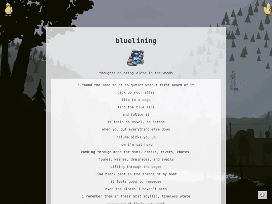 bluelining screenshot