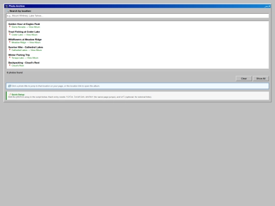 photo_archive_win95 screenshot