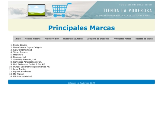 Lapoderosa/marcas screenshot