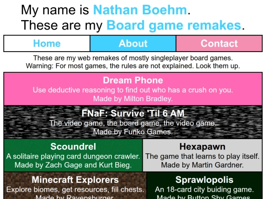boardgames screenshot