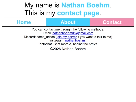 contact screenshot