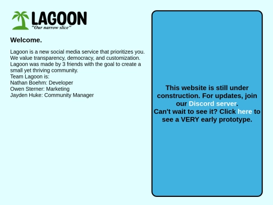 lagoon screenshot