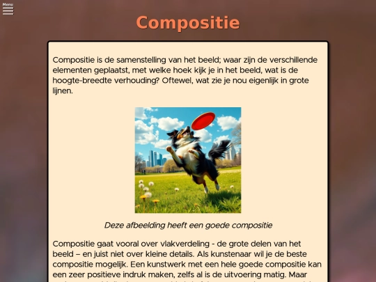 Artikelen/Basiskennis/Compositie screenshot