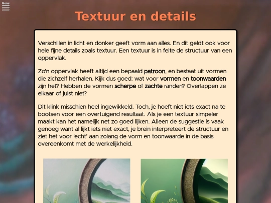 Artikelen/Basiskennis/Textuur-en-details screenshot