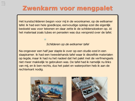 Artikelen/Hulpmiddelen/Zwenkarm-mengpalet screenshot