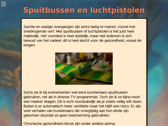 Artikelen/Veiligheid/Spuitbussen-luchtpistolen screenshot