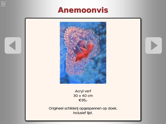 Gallerij/Kunstwerken/Anemoonvis screenshot