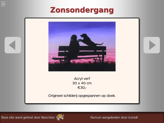 Gallerij/Kunstwerken/Zonsondergang screenshot