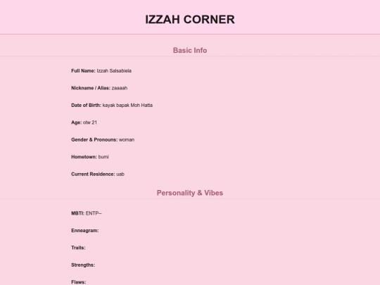 izzah screenshot