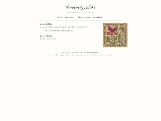 newsletter screenshot