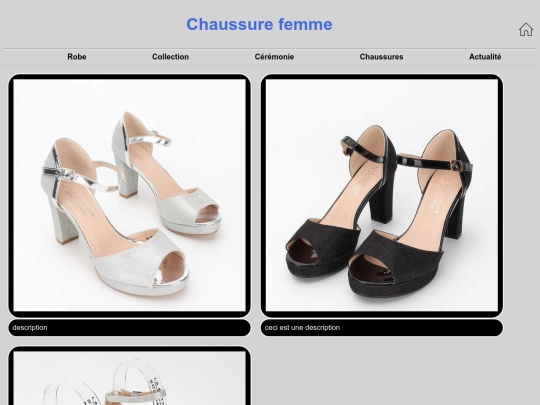Chaussure/ChaussureF screenshot